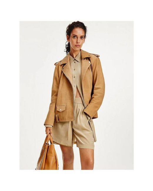 Light Jackets di Tommy Hilfiger in Natural