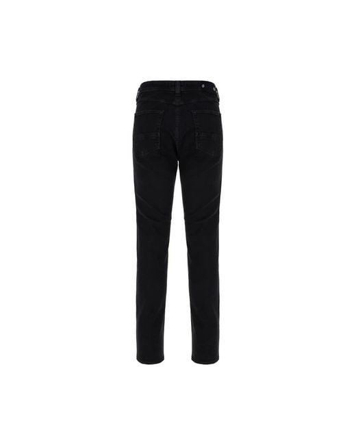 Stone Island Black Slim-Fit Trousers for men