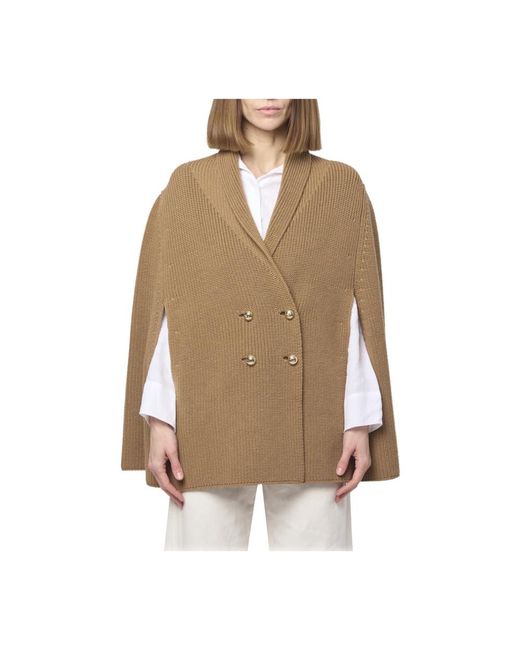 Capes Max Mara en coloris Brown
