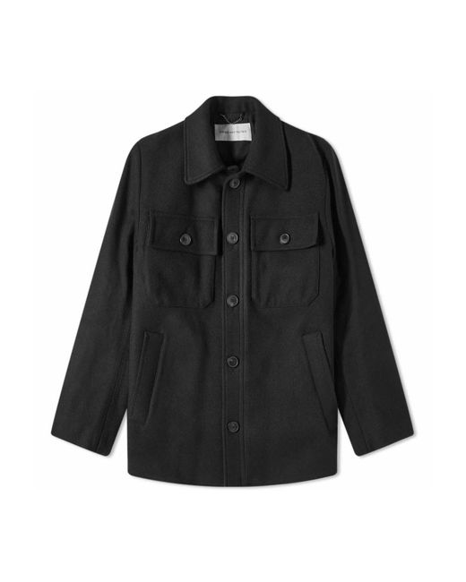Dries Van Noten Black Light Jackets for men