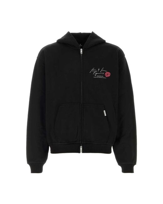 Represent Black Zip-Throughs for men