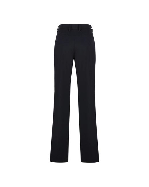 Prada Blue Straight Trousers for men