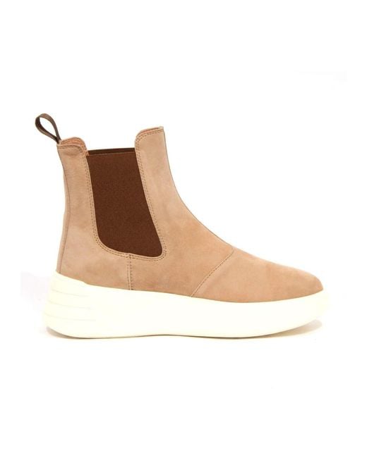 Chelsea Boots Hogan en coloris Brown