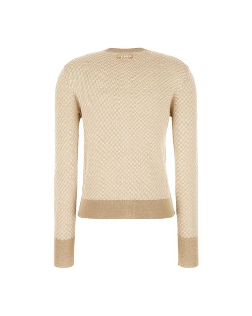 Fendi Natural Cardigans