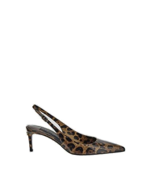 Dolce & Gabbana Metallic Pumps