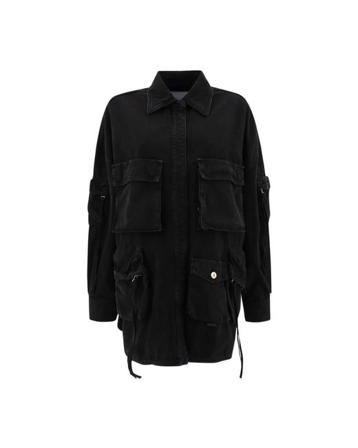 The Attico Black Light Jackets