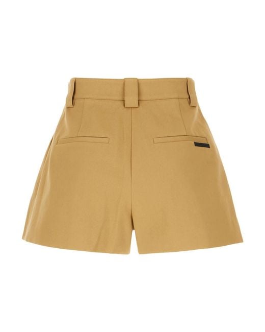 Alexander Wang Natural Short Shorts