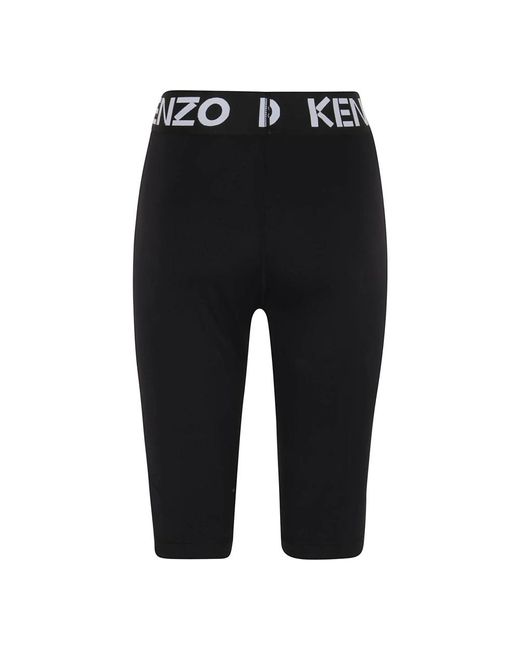 KENZO Black Long Shorts