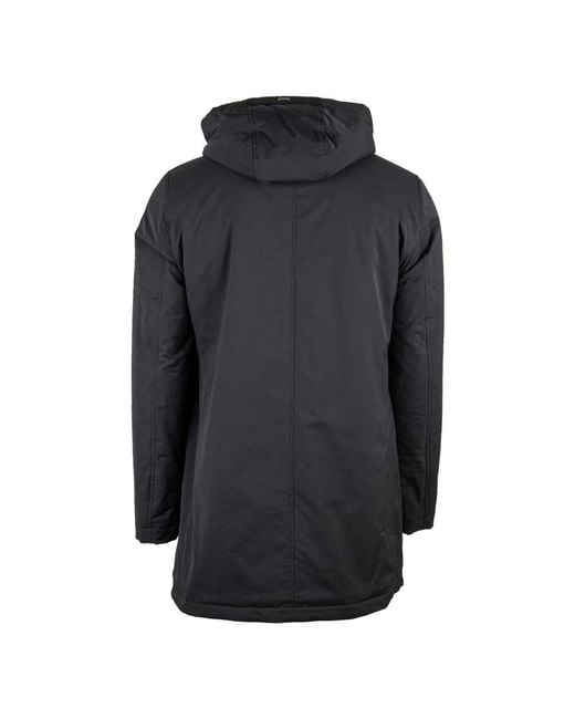 Herno Gray Parkas for men