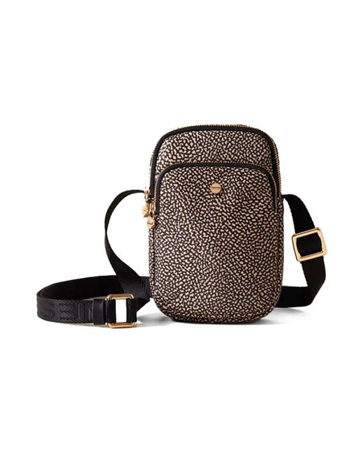 Accessori eleganti linea classica di Borbonese in Brown