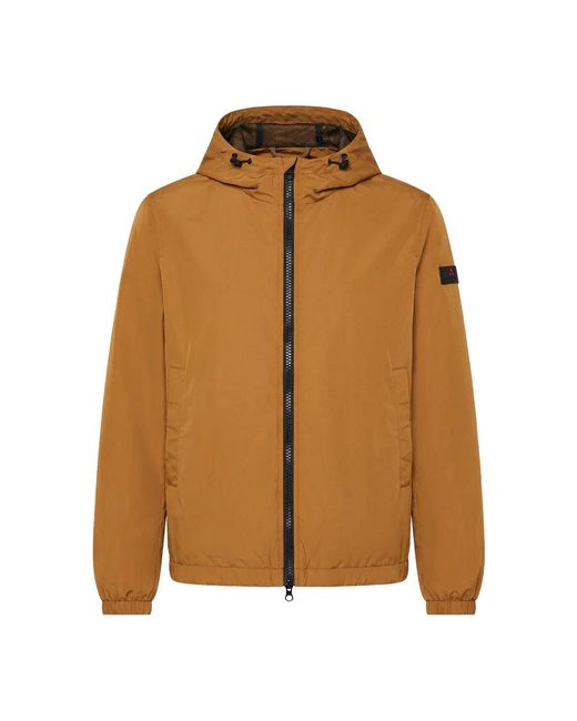 Peuterey Brown Light Jackets for men
