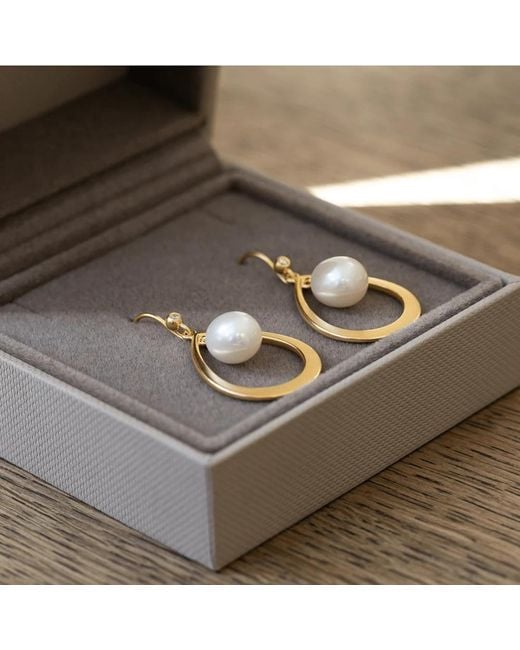 Earrings Julie Sandlau de color Metallic