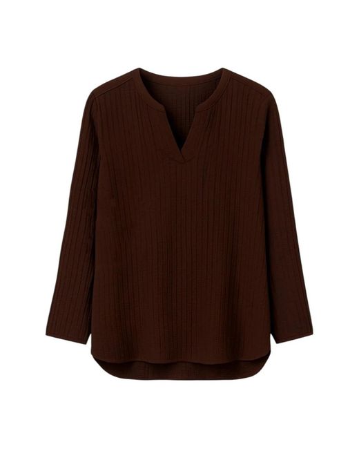 2-Biz Brown Blouses