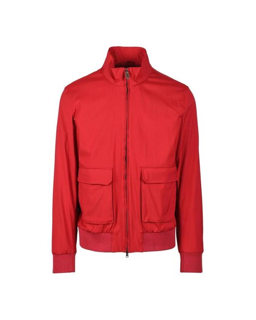 Herno Wollmischung stretch jacke in Red für Herren