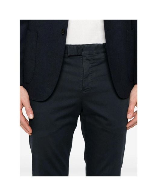 PT Torino Black Suit Trousers for men
