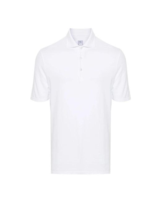 Fedeli White Polo Shirts for men