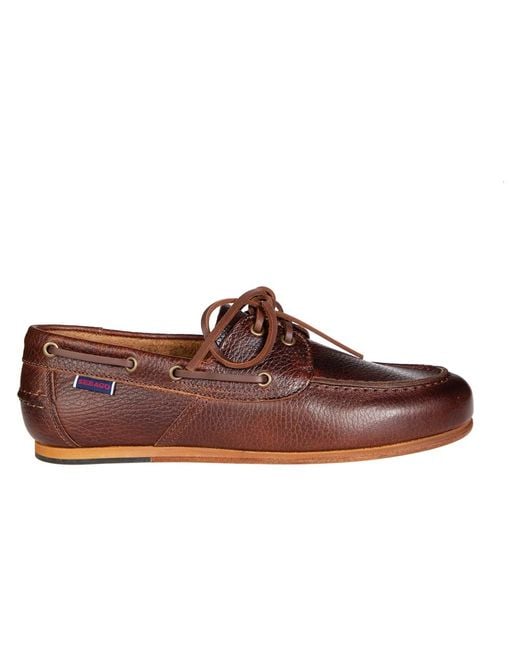 Sebago Brown Boat Shoes