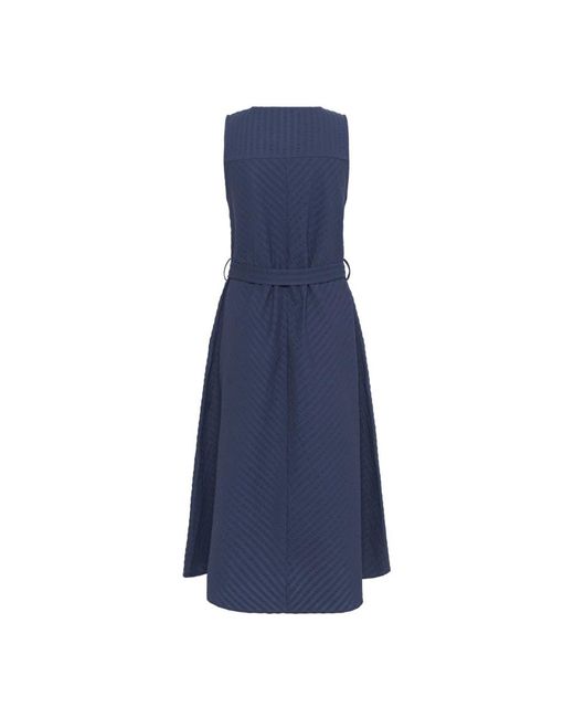 Part Two Blue Midi Dresses
