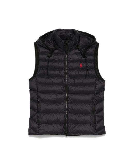 Polo Ralph Lauren Gewatteerd Vest in het Black