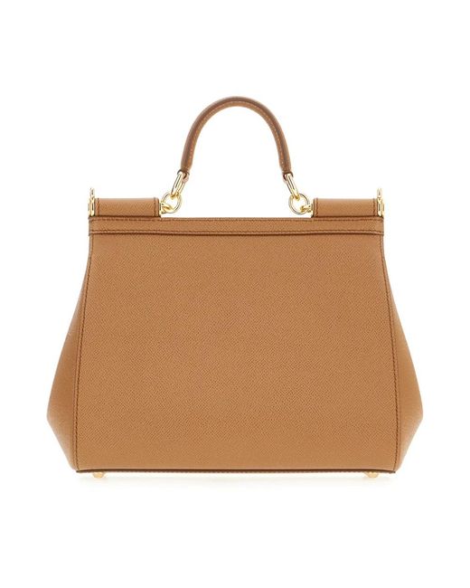 Dolce & Gabbana Brown Handbags