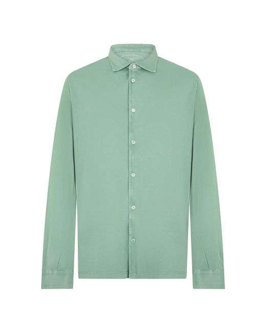 Fedeli Green Casual Shirts for men