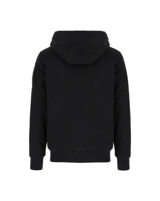 Moose Knuckles Classic Bunny Full-Zip Hoodie in het Black voor heren