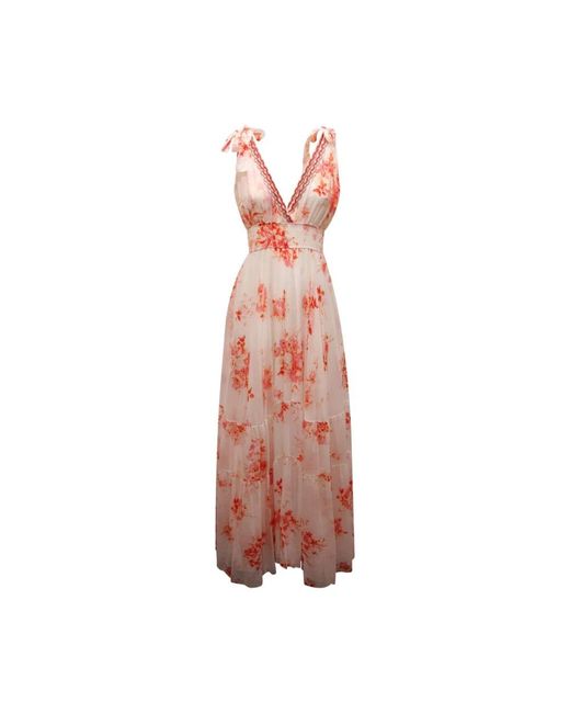 Maxi Dresses di PHO® Firenze in Pink