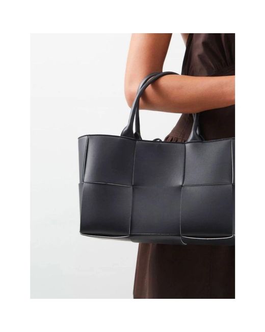 Bottega Veneta Black Shopping Bags
