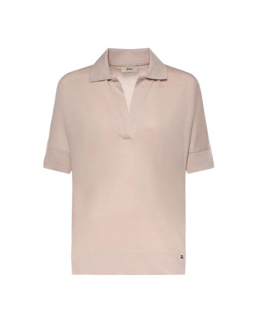 Polo Shirts Herno de color Natural