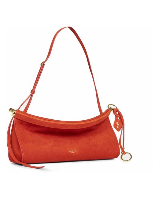 Alaïa Red Shoulder Bags