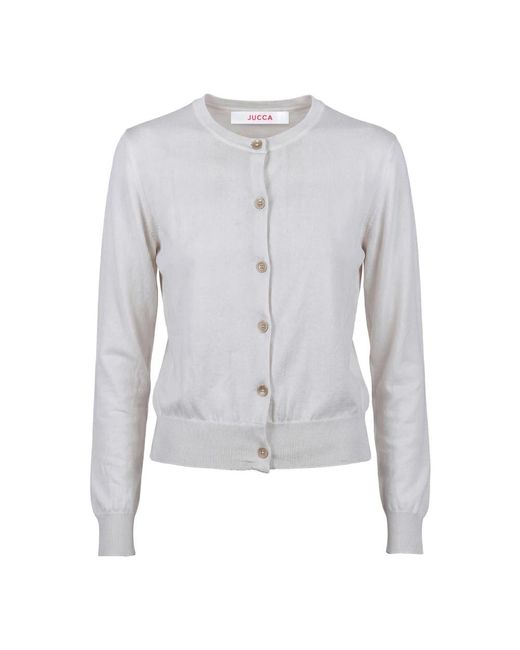 Cardigans Jucca de color Gray