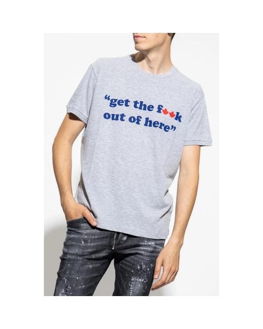 DSquared² White T-Shirts for men