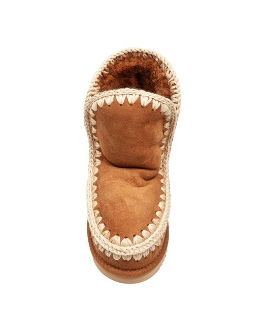 Mou Brown Winter Boots