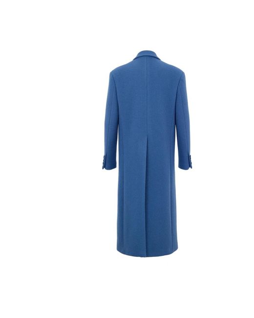 【グッチ】 Coats - Single Breasted Coats コート Gucci Single-Breasted Coats in Blue for Men | Lyst
