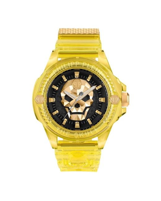 Philipp Plein Metallic Watches for men