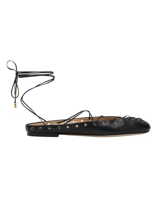 Chloé Black Ballerina Shoes