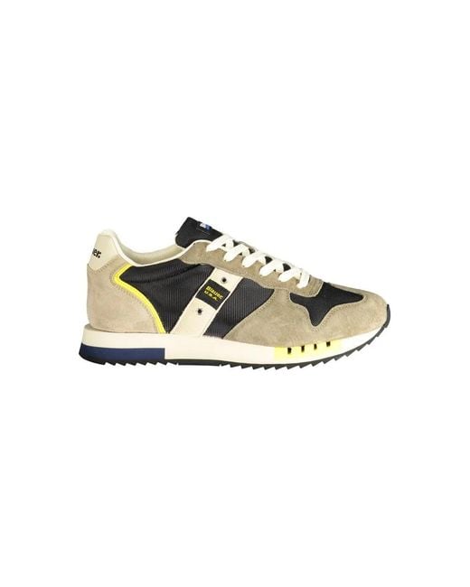 Blauer Metallic Sneakers for men
