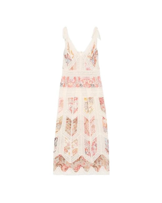 Zimmermann Kleedjes ,Veelkleurig ,Dress in het Pink
