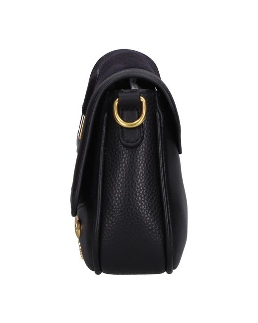 La Carrie Black Shoulder Bags