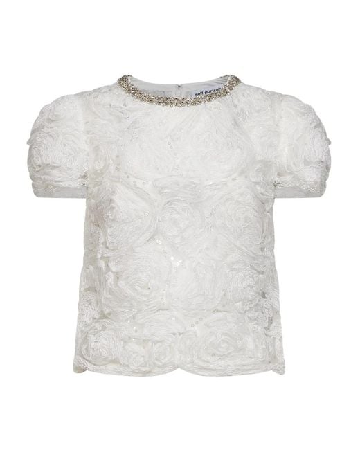 Blouses di Self-Portrait in White