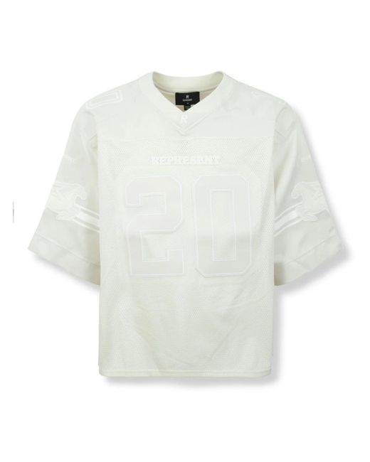 Represent White T-Shirts for men