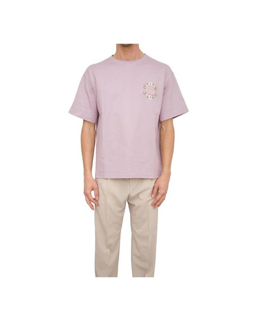 T-shirt soho lilla di Etro in Purple da Uomo