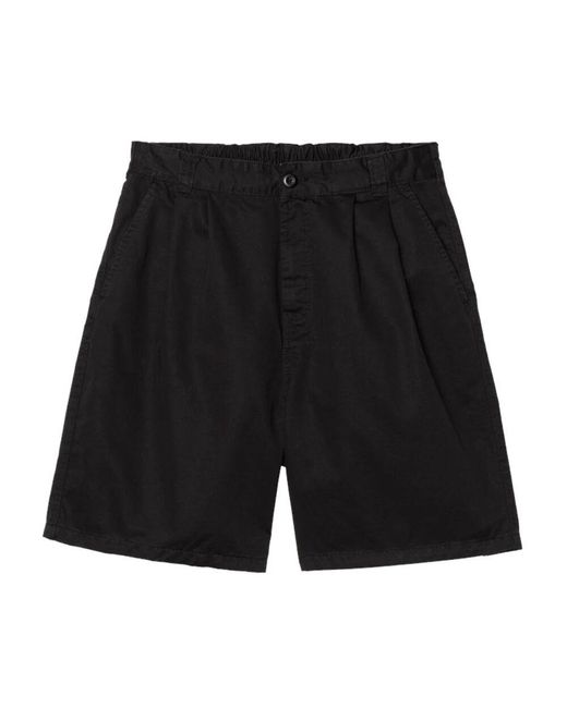 Carhartt Weite Passform Elastische Taille Shorts in Black für Herren