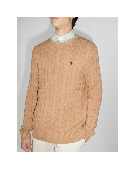 Polo Ralph Lauren Natural Round-Neck Knitwear for men