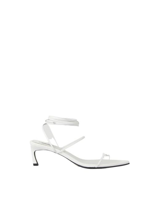 Reike Nen White High Heel Sandals