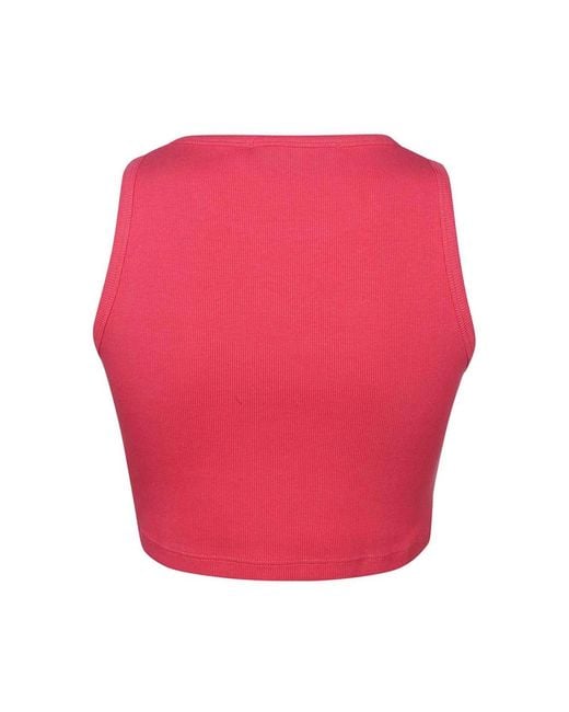 MSGM Pink Sleeveless Tops