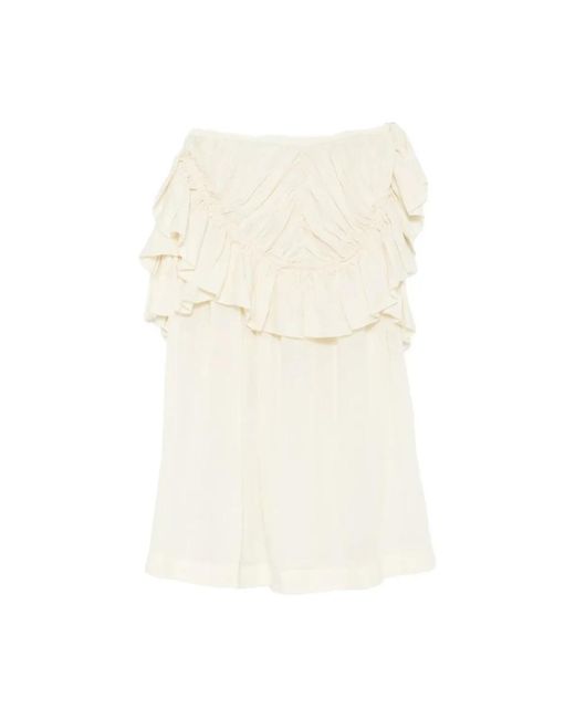 Dries Van Noten Rokken ,Midi Rokken in het White