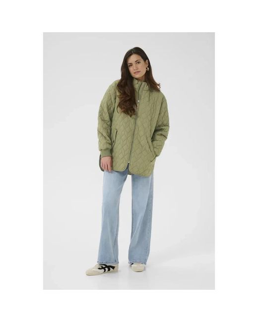 Kaffe Green Winter Jackets