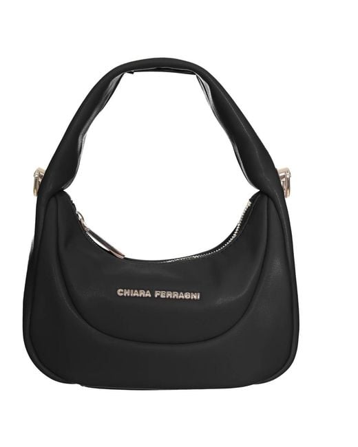 Chiara Ferragni Shoulder Bags in het Black