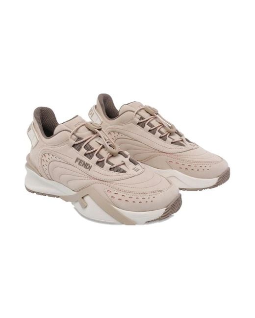 Fendi Gray Sneakers